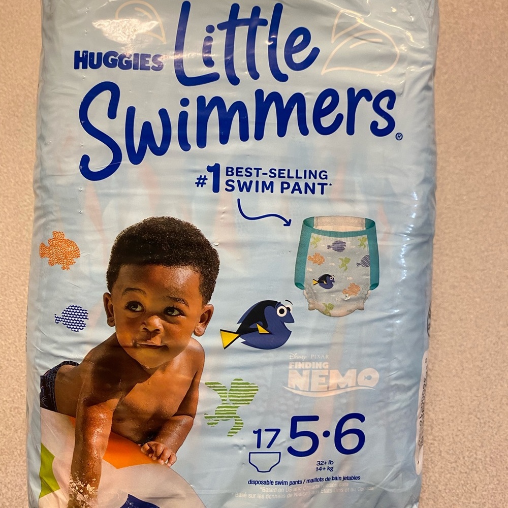 Huggies Little swimmers sz5/6 swim diapers